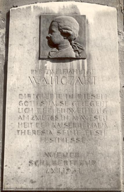 Gedenktafel an der "Waisenhauskirche"