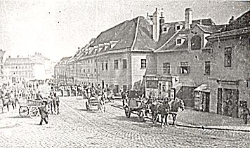 Das St. Marxer Versorgungshaus um 1870