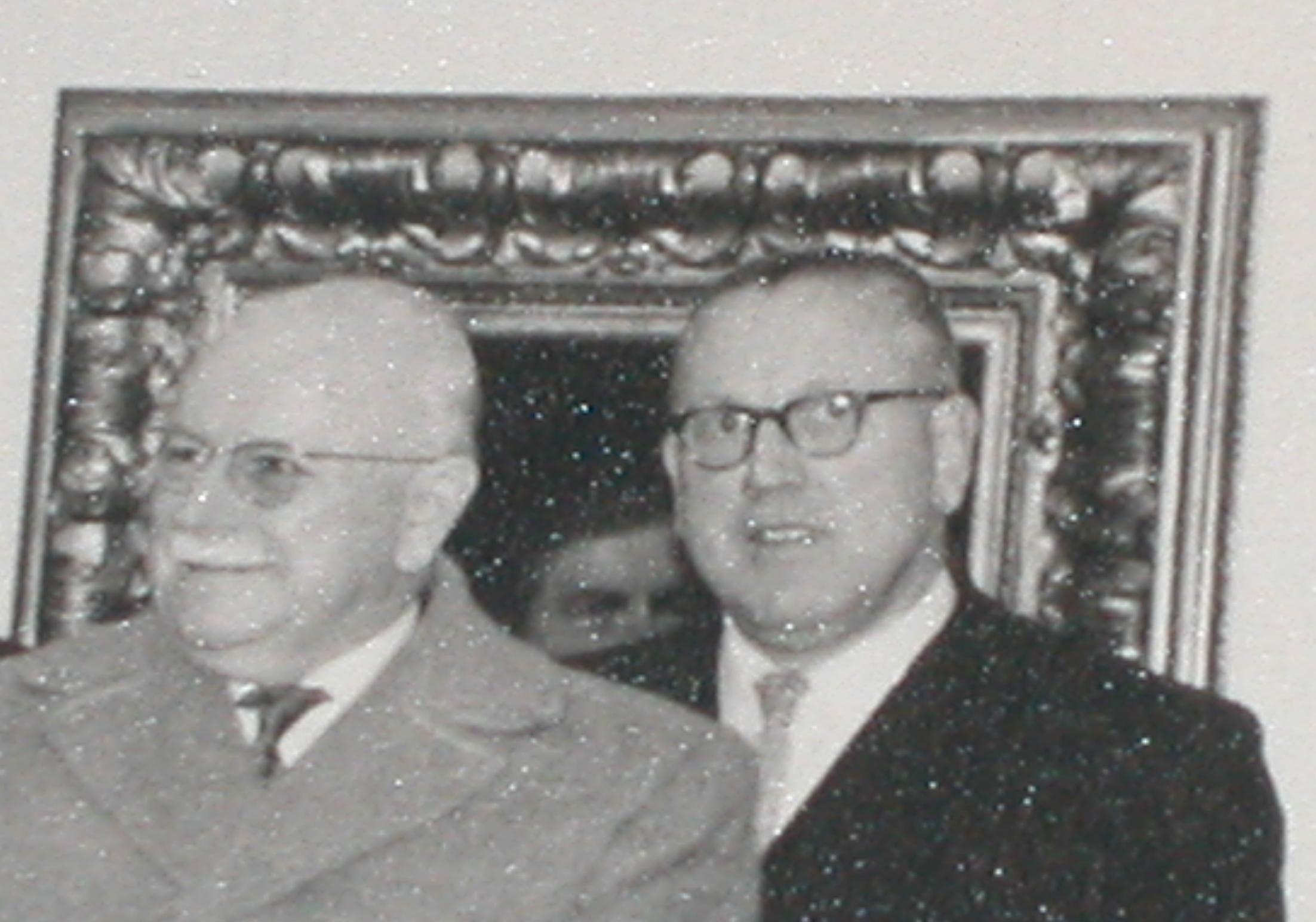 Prof. Hans Pemmer (li), Prof. Ernst Bernleithner (re)