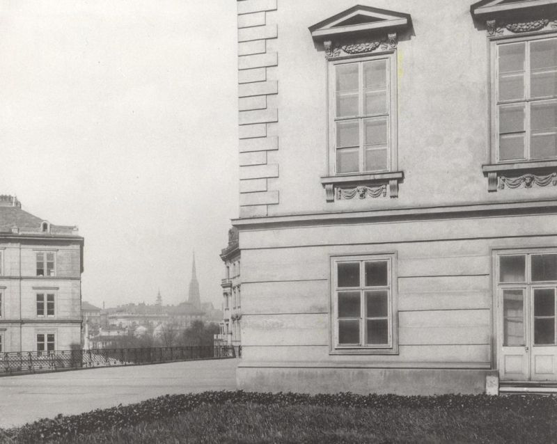 Die Terrasse oberhalb der Salesianer- bzw. �tzeltgasse