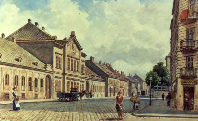 Die Kerzenfabrik Krimsky in der Baumgasse