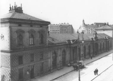 Der Aspangbahnhof um 1900