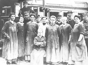 Gruppenfoto aus dem 1. Weltkrieg